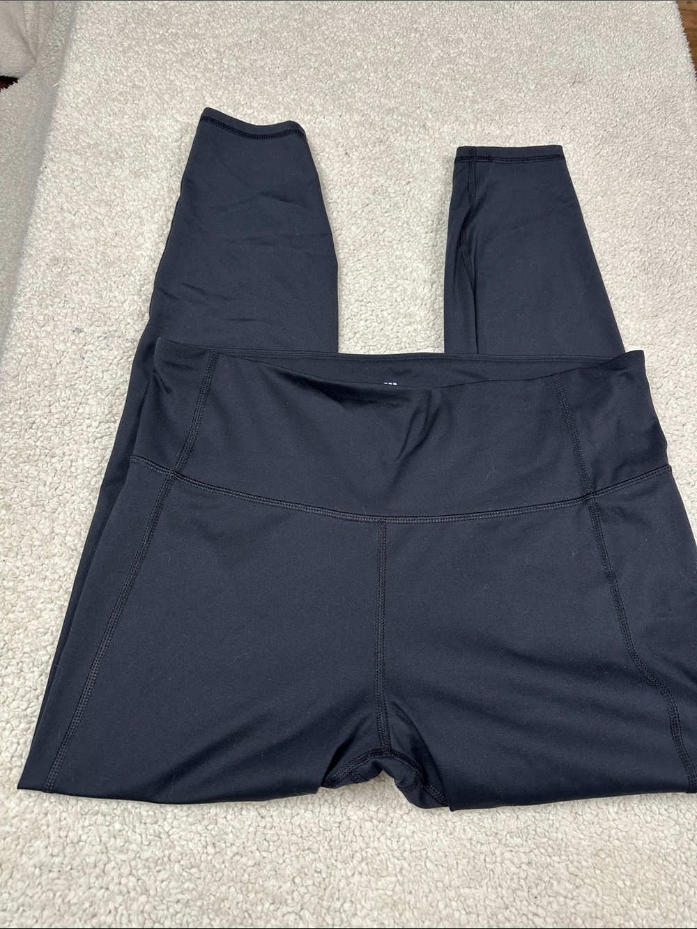 all in motion Silky Black Performance Leggings, High Waist, XXL Like New